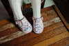 Kids Floral Mary Janes – Breathable Flower Pattern Toddler Dress Shoes
