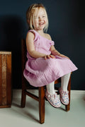 Kids Floral Mary Janes – Breathable Flower Pattern Toddler Dress Shoes by ozznekshoes