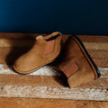 Kids Brown Chelsea Boots – Non-Slip & Easy Wear by ozznekshoes