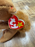 Nuts the Squirrel Beanie Baby ERRORS 9+ VERY RARE Retired 4114 TY 1996 PVC by Vanessa Jane