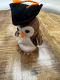 Collectible 1998 Ty Beanie Baby Wise Graduate Owl Class of 98** P.V.C. Pellets by Vanessa Jane