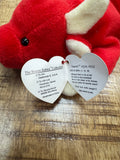 Snort The Bull Beanie Baby 4002. Retired 1995. Errors by Vanessa Jane
