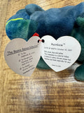 Ty Beanie Baby Rare Retired With 14 Tag Errors 1997 Rainbow Made w/PVC Pellets by Vanessa Jane