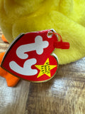 Original Collector PVC 1994 Hang / 1993 Tush Ty Beanie Baby Quackers The Duck by Vanessa Jane