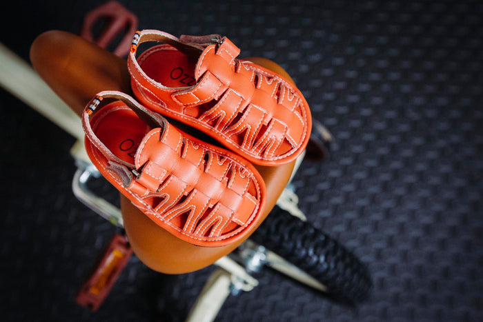 Barefoot Sandals | Vegan Leather Zero-Drop Sport Shoes| Vintage Inspired by ozznekshoes