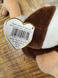 Stretch the Ostrich - TY Beanie Baby - With Errors - PVC Pellets by Vanessa Jane