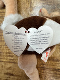 Stretch the Ostrich - TY Beanie Baby - With Errors - PVC Pellets by Vanessa Jane
