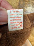 Stretch the Ostrich - TY Beanie Baby - With Errors - PVC Pellets by Vanessa Jane