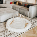 Macrame Round Play Mat & Play Gym Bundle by Finn + Emma