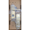 Emtek Mormont Single Cylinder Entry Set Replacement Sideplates, LH/Satin Brass by Vanessa Jane