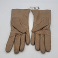 Bloomingdales Cashmere-Lined Leather Gloves, Size 7.5 by Vanessa Jane