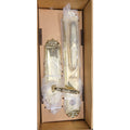Emtek Imperial Tubular Entry Handleset with Rope and Reed Lever, LH by Vanessa Jane