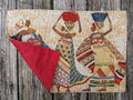 DaDa Bedding Set of 4-Pieces Dancing Women African Kwanzaa Tapestry Dining Table Placemats 13” x 19” (18117) by DaDalogy Bedding Collection