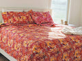 DaDa Bedding Lovely Pop of Colors Lightweight Reversible Quilted Bedspread Set (KBJ1625) by DaDalogy Bedding Collection