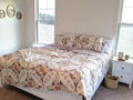 DaDa Bedding Wisteria Cottage Roses Floral Lightweight Quilted Bedspread Set (HS-1003) by DaDalogy Bedding Collection