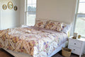 DaDa Bedding Wisteria Cottage Roses Floral Lightweight Quilted Bedspread Set (HS-1003) by DaDalogy Bedding Collection