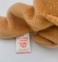 Wrinkles the Bull Dog Ty Beanie Baby With PVC Pellets and Errors by Vanessa Jane