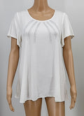 Star Vixen Womens Cold-Shoulder Top by Vanessa Jane