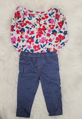 Carter's Baby Girls 2-Pc. Bodysuit and Leggings Cotton Set by Vanessa Jane