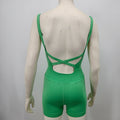 Free People movement green romper,Size Small by Vanessa Jane