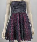 City Studios Juniors Strapless Lace A-Line Dress, Size 9 by Vanessa Jane