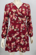 Monteau Petite Tie-Neck A-Line Dress, PM by Vanessa Jane