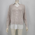 RACHEL ZOE Argyle Sweater Vest Shirt, Size Large by Vanessa Jane