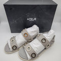 ATELJE (Atelje)New York Women's Sandals, Size 6.5/Grey by Vanessa Jane