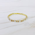 Mixed Shape Sparkle Tennis Bracelet