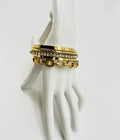 I.n.c. Gold-Tone Crystal Enhanced Multi-Bangle Bracelet by Vanessa Jane