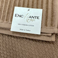 Enchante Home Timaru Turkish Cotton 2pcs Towel Set - Sand by Vanessa Jane