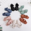 Roman Kids' Barefoot Jelly Sandals | Waterproof & Wide Toe Box by ozznekshoes
