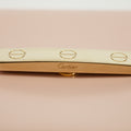 Cartier Pink Leather Compact French Wallet #3020 by Bolt Boutique