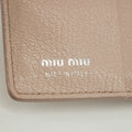 Miu Miu Pink Leather Compact Wallet #3037 by Bolt Boutique
