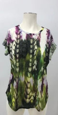 Mossimo Womens Cuff Sleeve Top Size Medium by Vanessa Jane