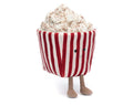 Pre-Order Movie Night Popcorn Plushie | 8.5” Ultra-Soft Sensory Food Toy by ozznekshoes