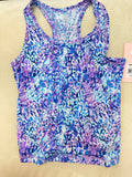 Marika girls little performance tank tie dye, Size 6X by Vanessa Jane