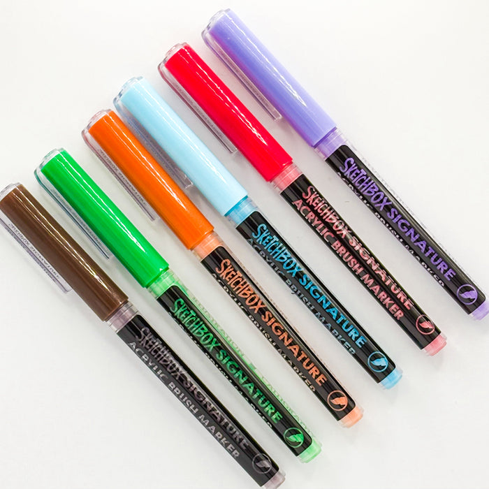 SketchBox Signature Paint Marker- 6 Set by ShopSketchBox