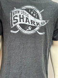 NHL San Jose Sharks Glorious Finish Short Sleeve Crew Neck Tee, Large by Vanessa Jane