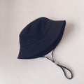 Kids Linen Sun Hat – Fisherman Bucket Hat for Toddlers with Adjustable Strap by ozznekshoes
