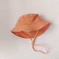 Kids Linen Sun Hat – Fisherman Bucket Hat for Toddlers with Adjustable Strap by ozznekshoes