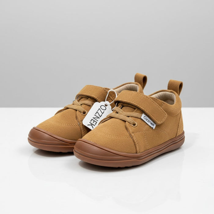 Sienna Kids' Barefoot Sneakers, Flexible Sole Kids' Sneakers by ozznekshoes
