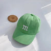 M&M Inspired Kids Baseball Hat – Toddler Sun Cap with Adjustable Strap (Ages 1–4)