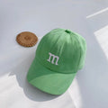 M&M Inspired Kids Baseball Hat – Toddler Sun Cap with Adjustable Strap (Ages 1–4) by ozznekshoes
