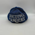 NHL Vancouver Canucks Men's SP17 Trucker Structured Flex Cap, Blue, Small/Medium by Vanessa Jane