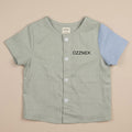 Toddler Organic Cotton Linen Button-Up Shirt