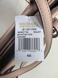 Michael Kors Jet Set Snap Pocket Leather Tote by Vanessa Jane
