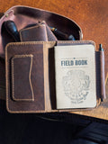 Pathfinder Field Note Case - Handmade Full-Grain Leather | Yarets Leather by Zerodamage Sahara Case LLC
