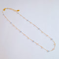 Pastel Water Drop Chain Necklace