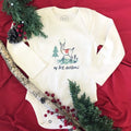 graphic bodysuit | christmas deer (long sleeve) by Finn + Emma